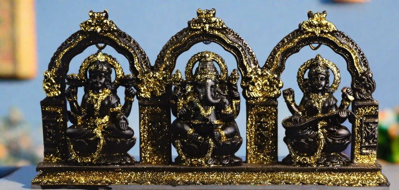 God Lakshmi-Vinayagar-Saraaswathy Three in One