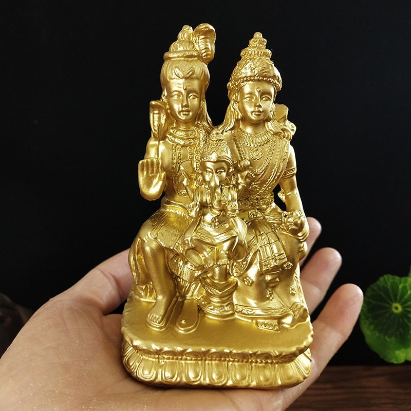 God Shivan, Parwathy and Ganesh