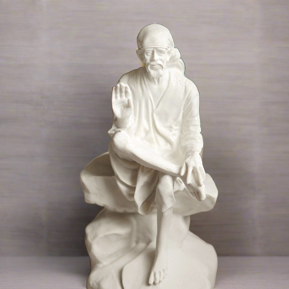 Pure White Shirdi Sai Baba