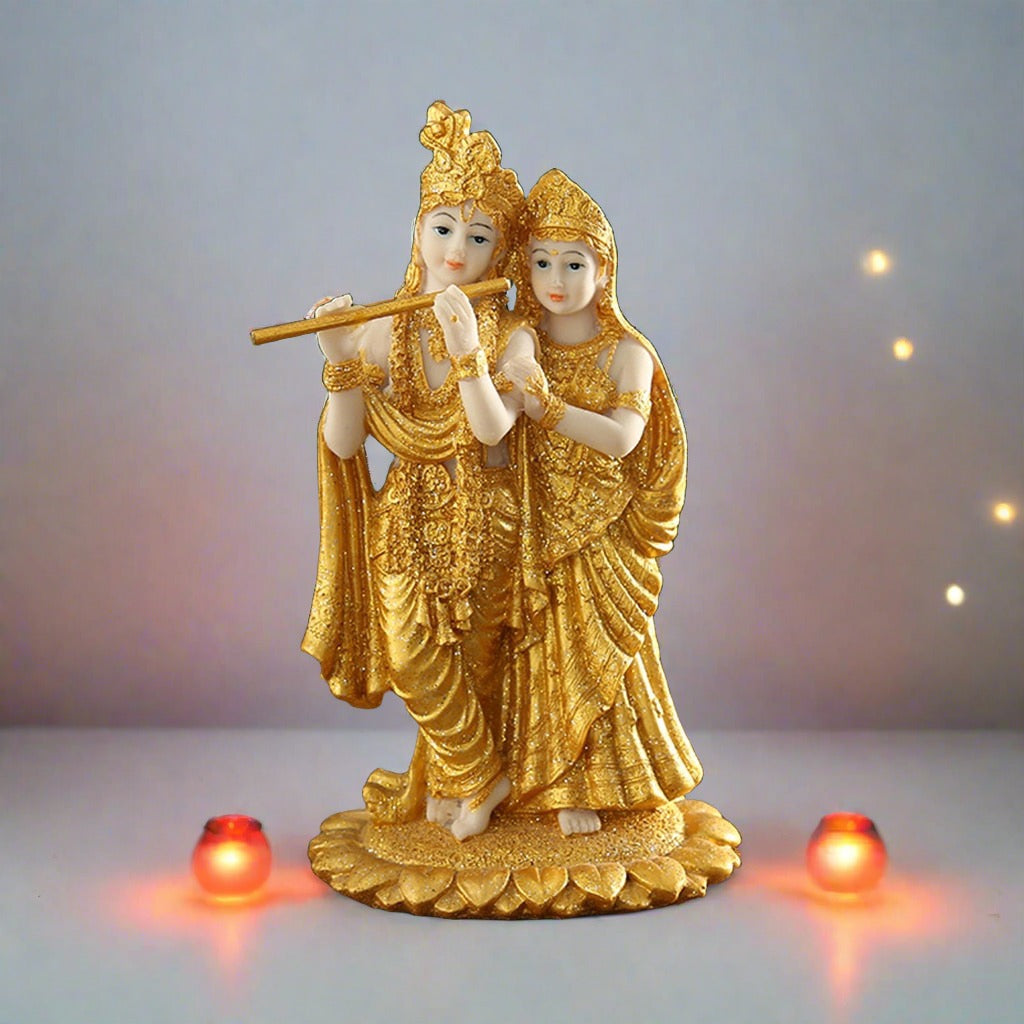 Beautiful Golden Ratha Krishna