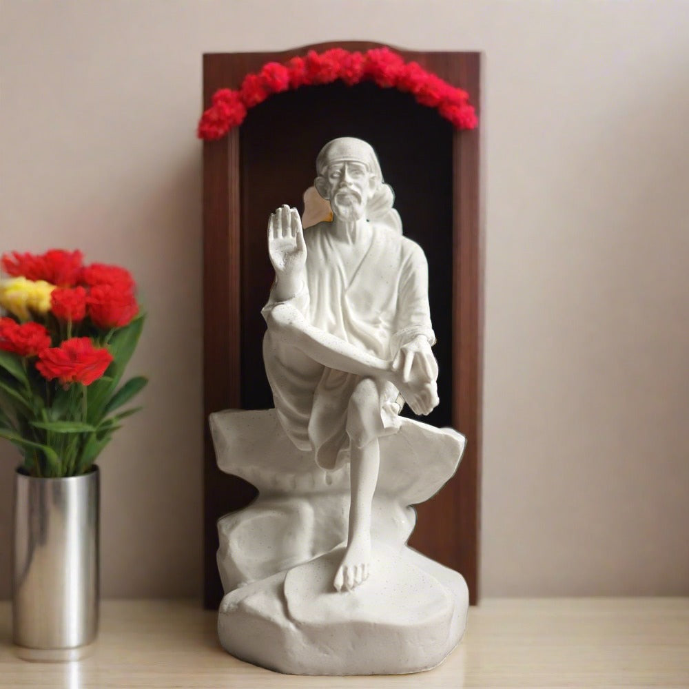 Pure White Shirdi Sai Baba