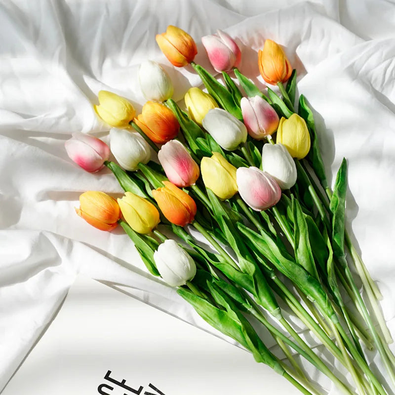 Real Touch Artificial Tulip Flowers