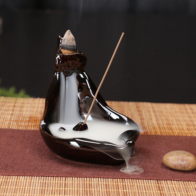 Ceramic Censer Backflow Stick Incense Burner