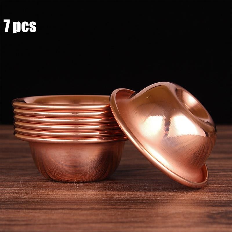 Auspicious Brass Zen Bowl Set