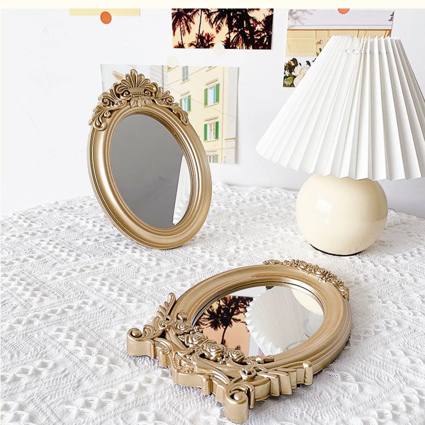 European Vintage Vanity Mirror