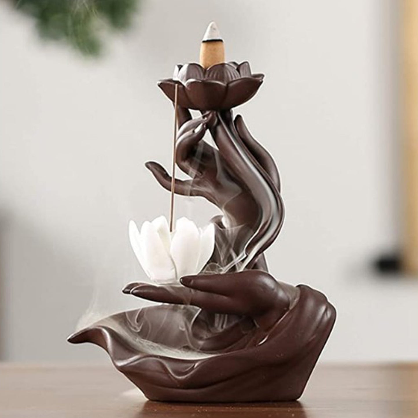 Backflow Incense Burner in God Buddha's Hand