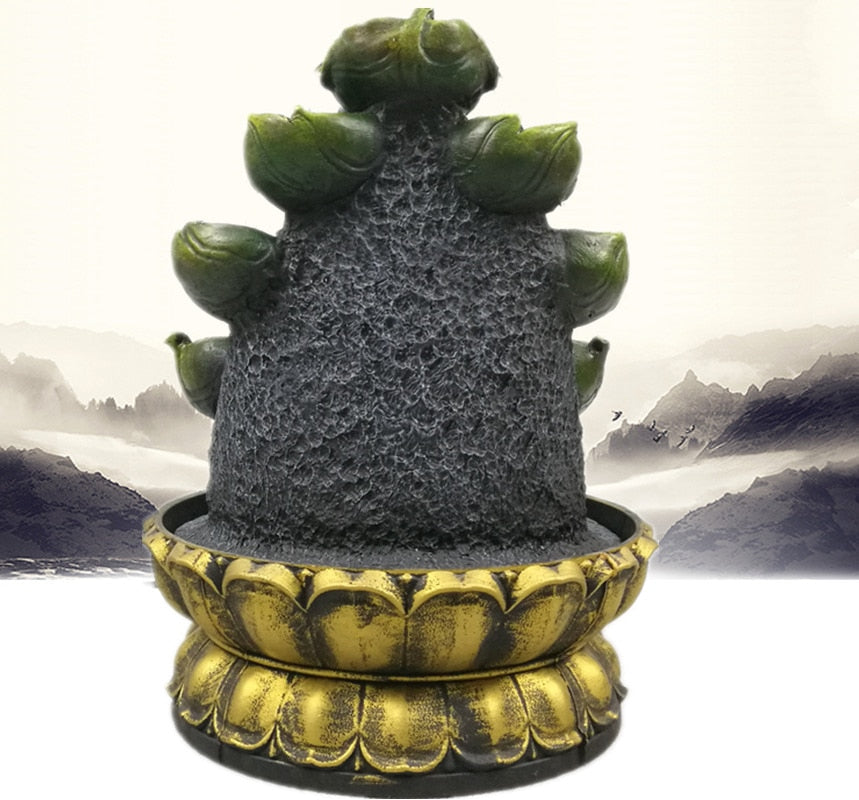 Radiant Illumination LED Buddha Fountain