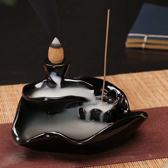 Ceramic Censer Backflow Stick Incense Burner