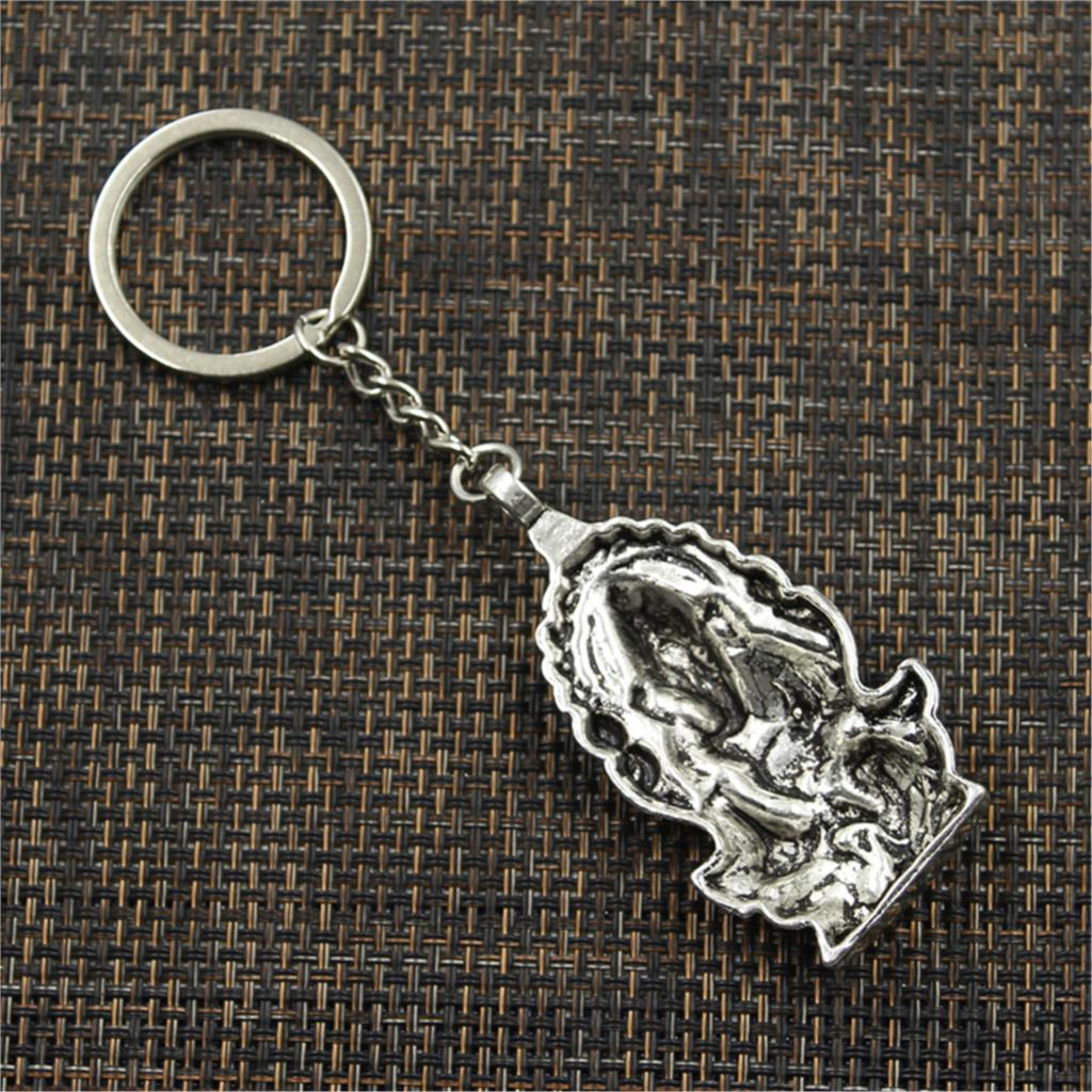 Metal Keychain With God Ganesha