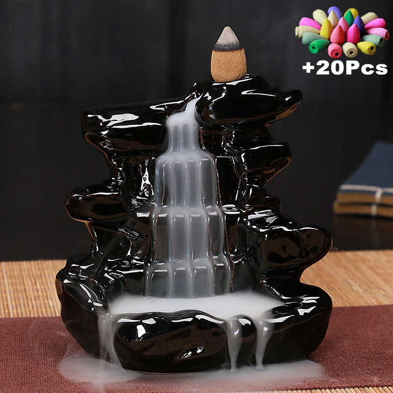 Ceramic Censer Backflow Stick Incense Burner