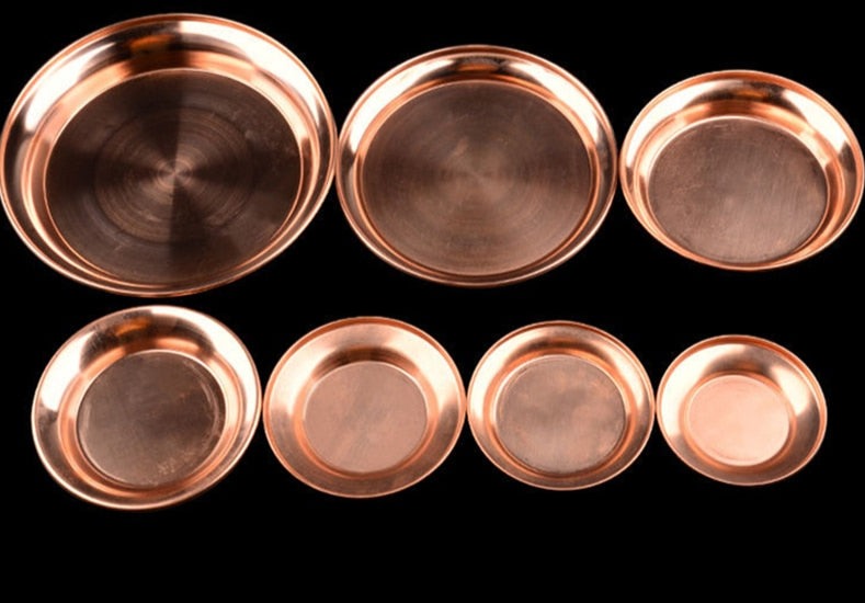 Pure Copper Plate Collection - 7Pcs