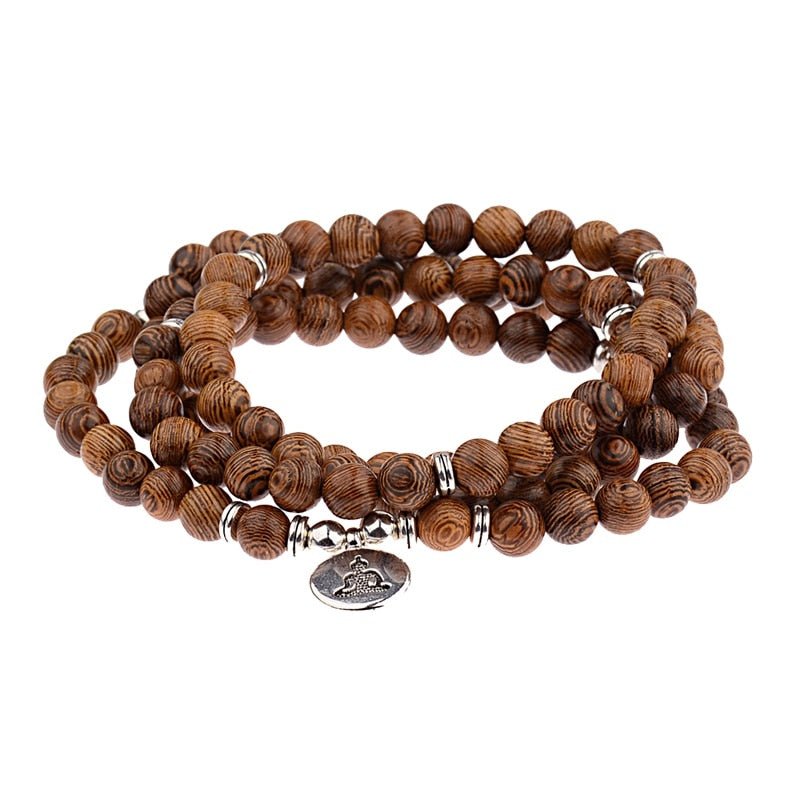 Wood Beads OM Bracelet