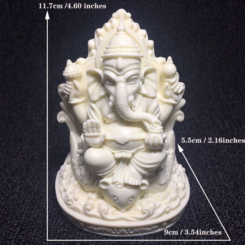 Pure White God Ganesh