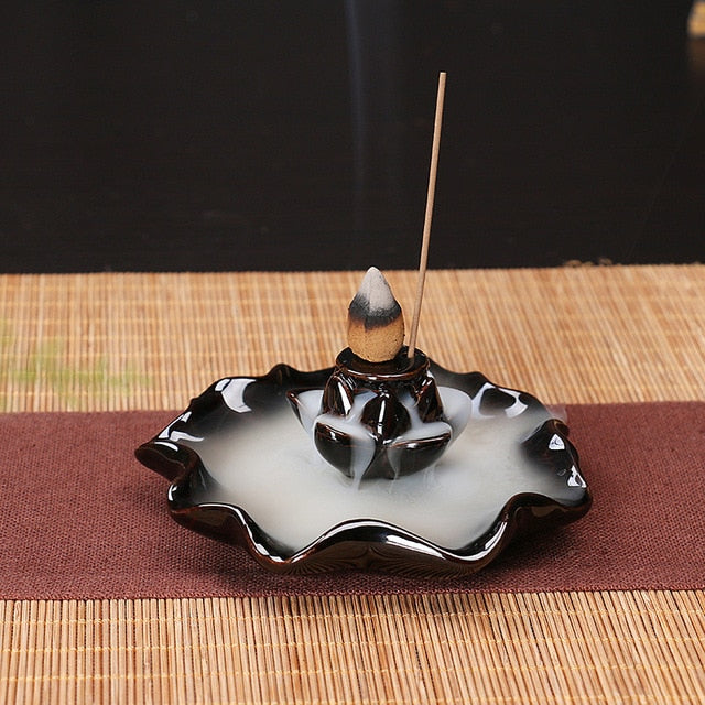 Ceramic Censer Backflow Stick Incense Burner