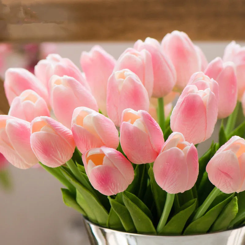 Real Touch Artificial Tulip Flowers