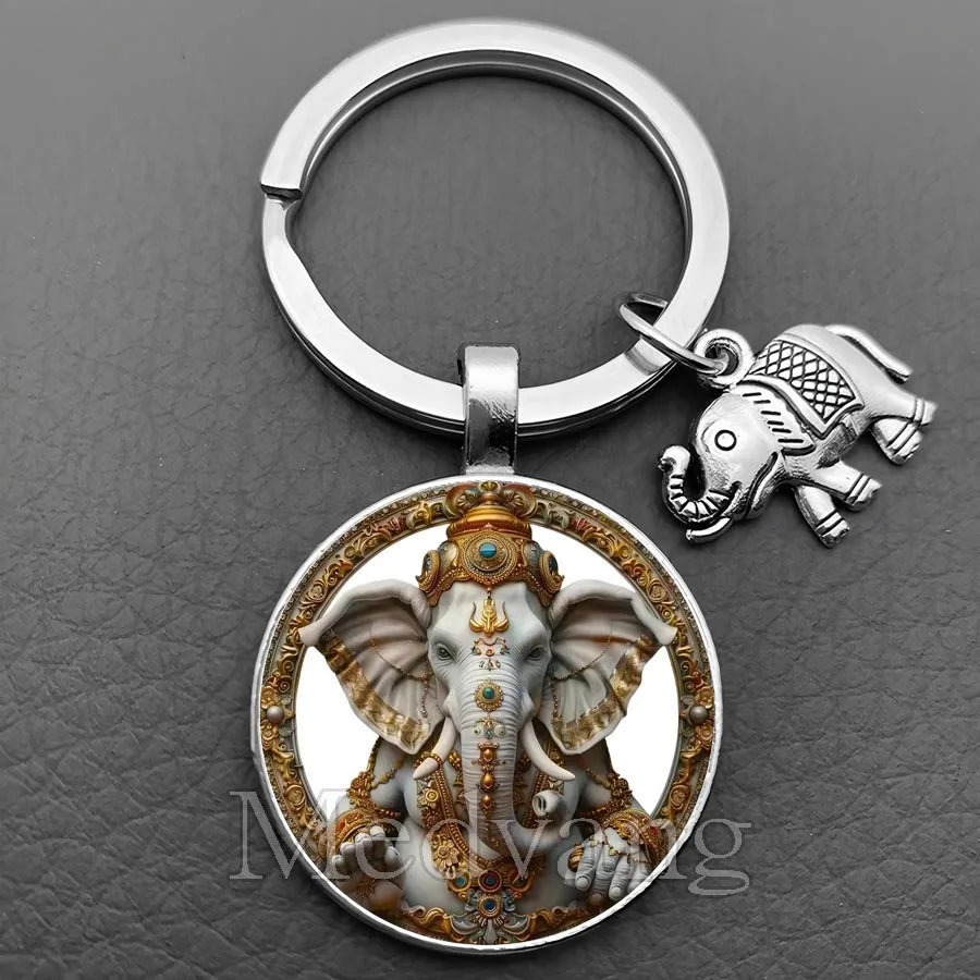 Fortune Elephant Ganesha Charm
