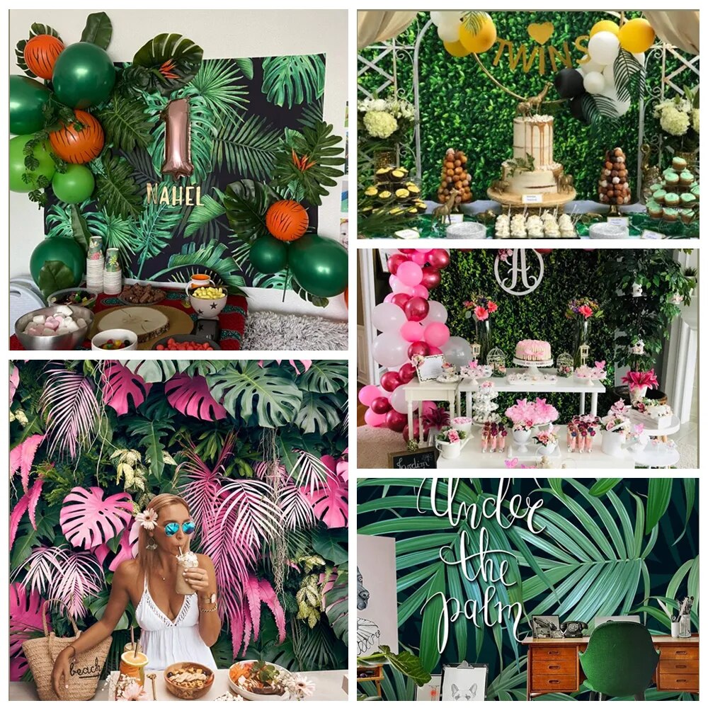 Tropical Dream Scene Background for Indoor Outdoor Parties