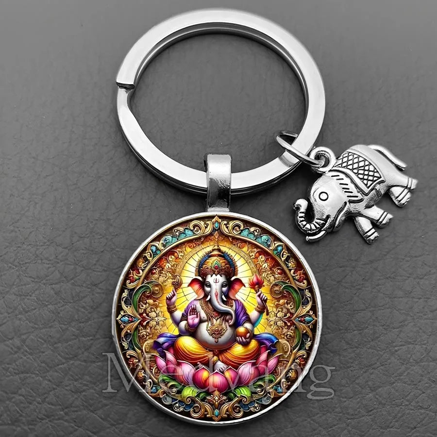 Fortune Elephant Ganesha Charm