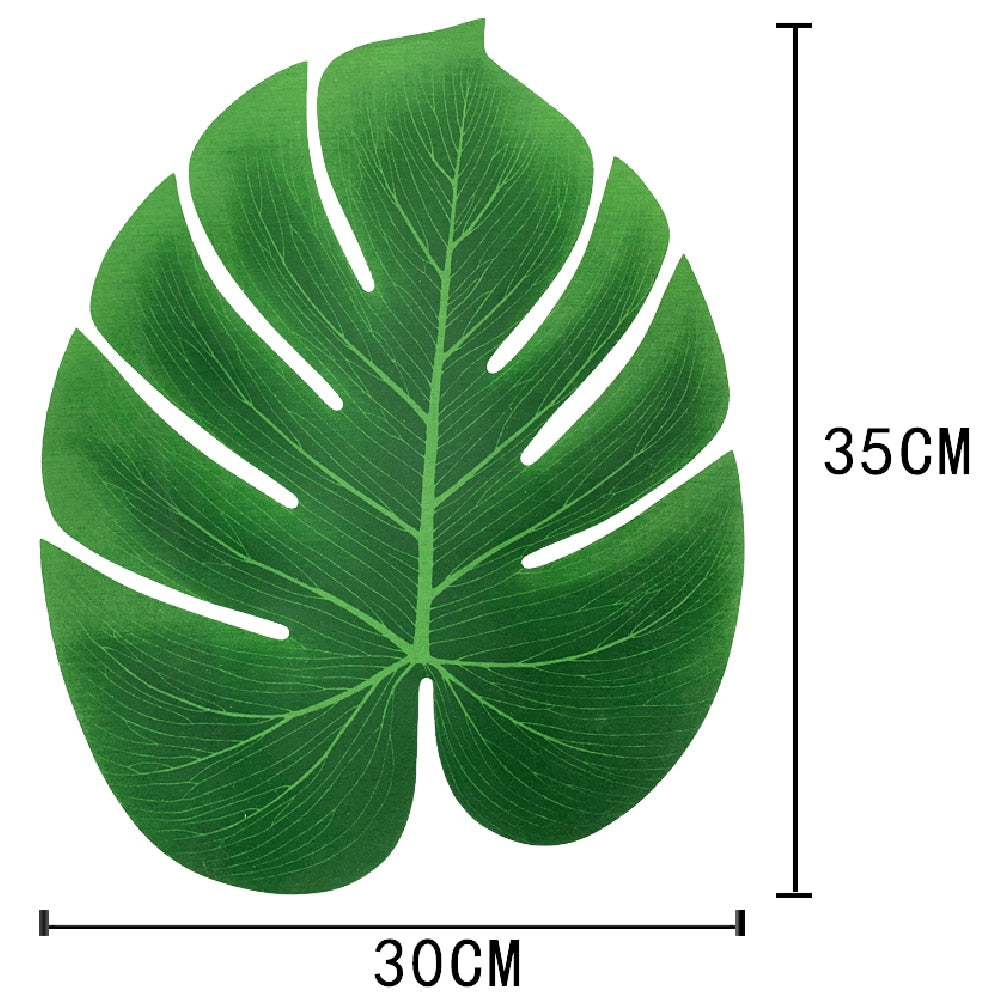 Artificial Green Leaves for Decor