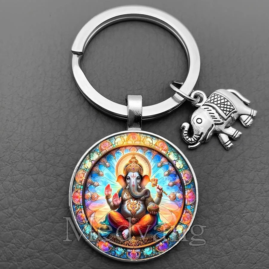 Fortune Elephant Ganesha Charm