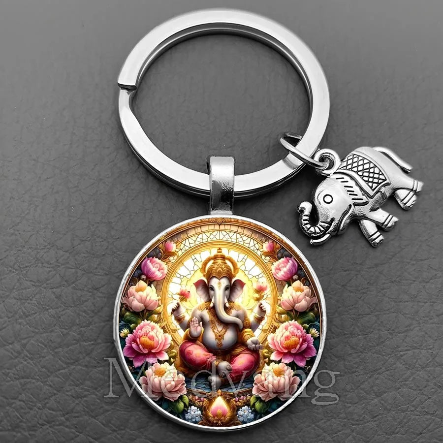 Fortune Elephant Ganesha Charm