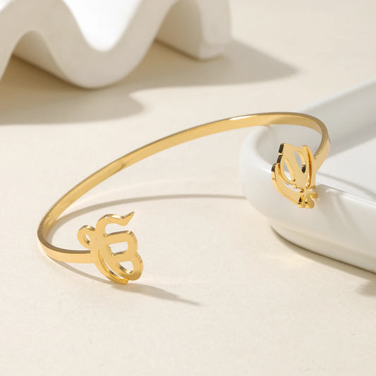Sikh Heritage Gold Bracelet