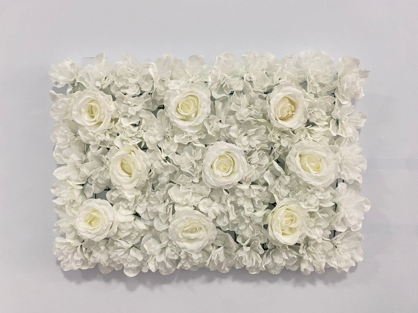 Artificial Rose Flower Wall Panel Decor