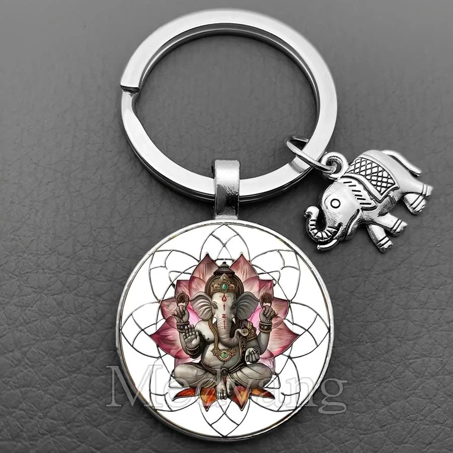 Fortune Elephant Ganesha Charm
