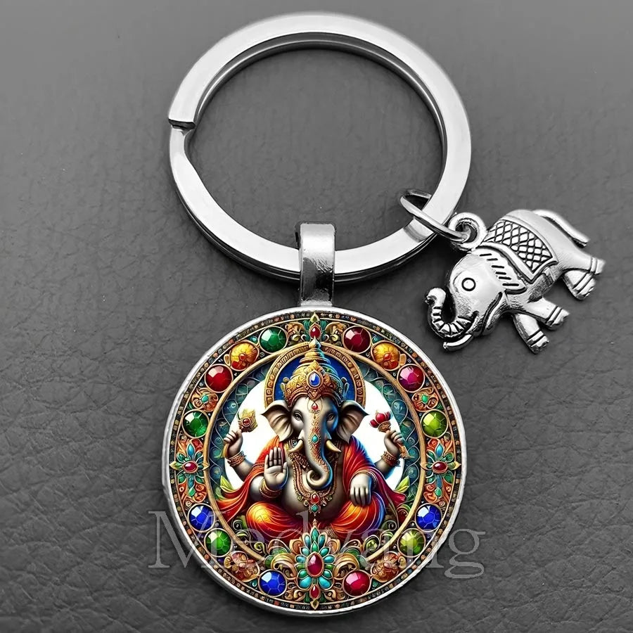 Fortune Elephant Ganesha Charm