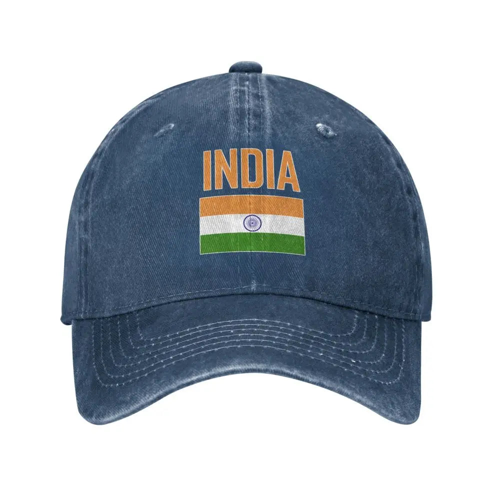 Reflect India Unisex Denim Caps