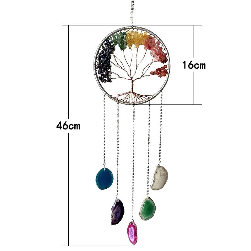 Colourful Crystal Melody Hanging Decor