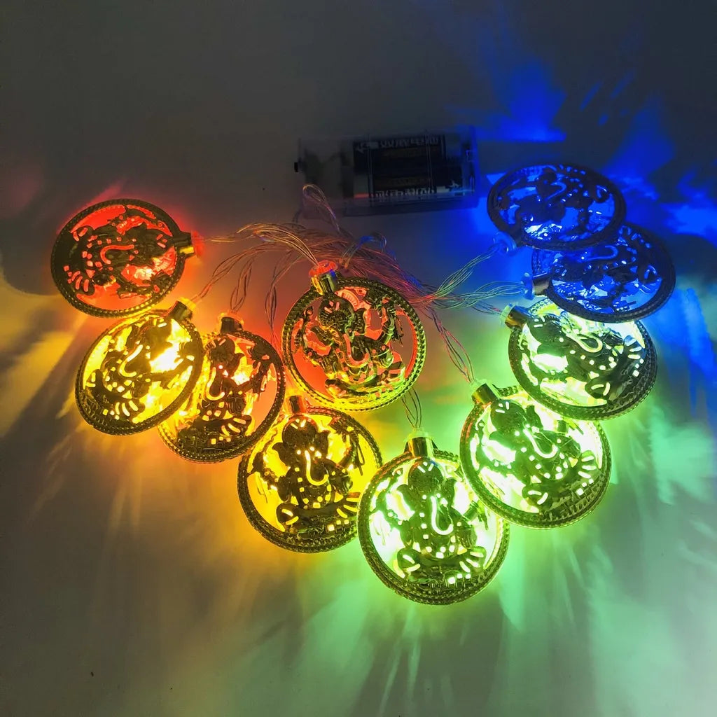 OM Symbol Illuminative LED Light String