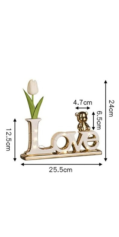 Love- 3D Fonts Living Room Decor