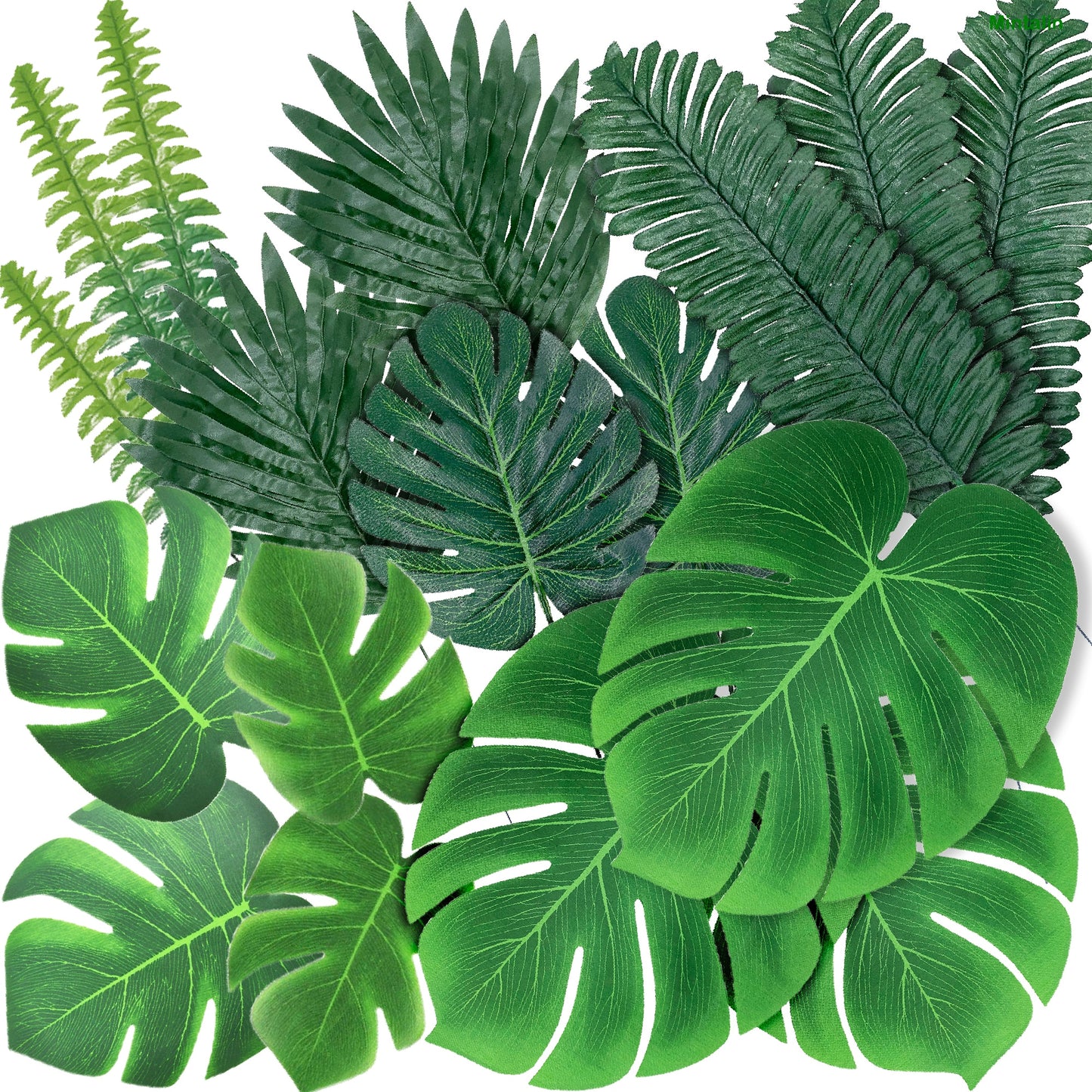 Artificial Green Leaves for Decor