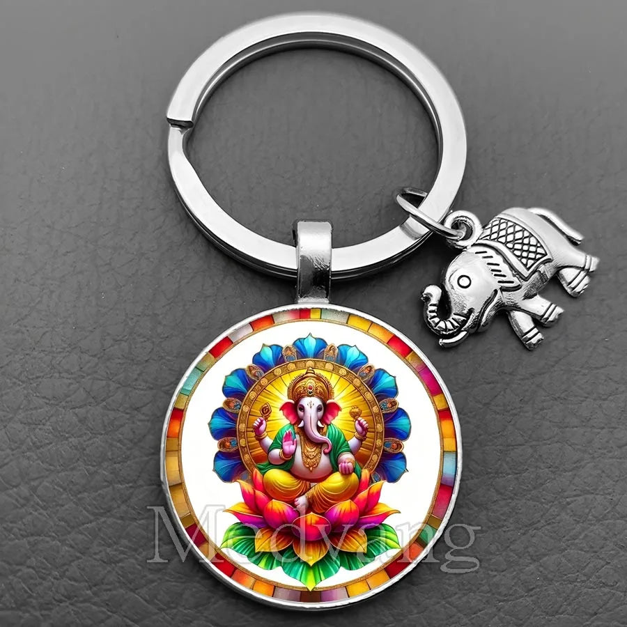 Fortune Elephant Ganesha Charm