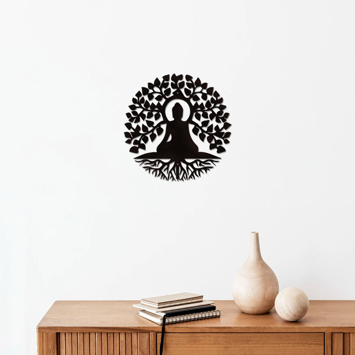 Tranquil Buddha Metal Wall Art