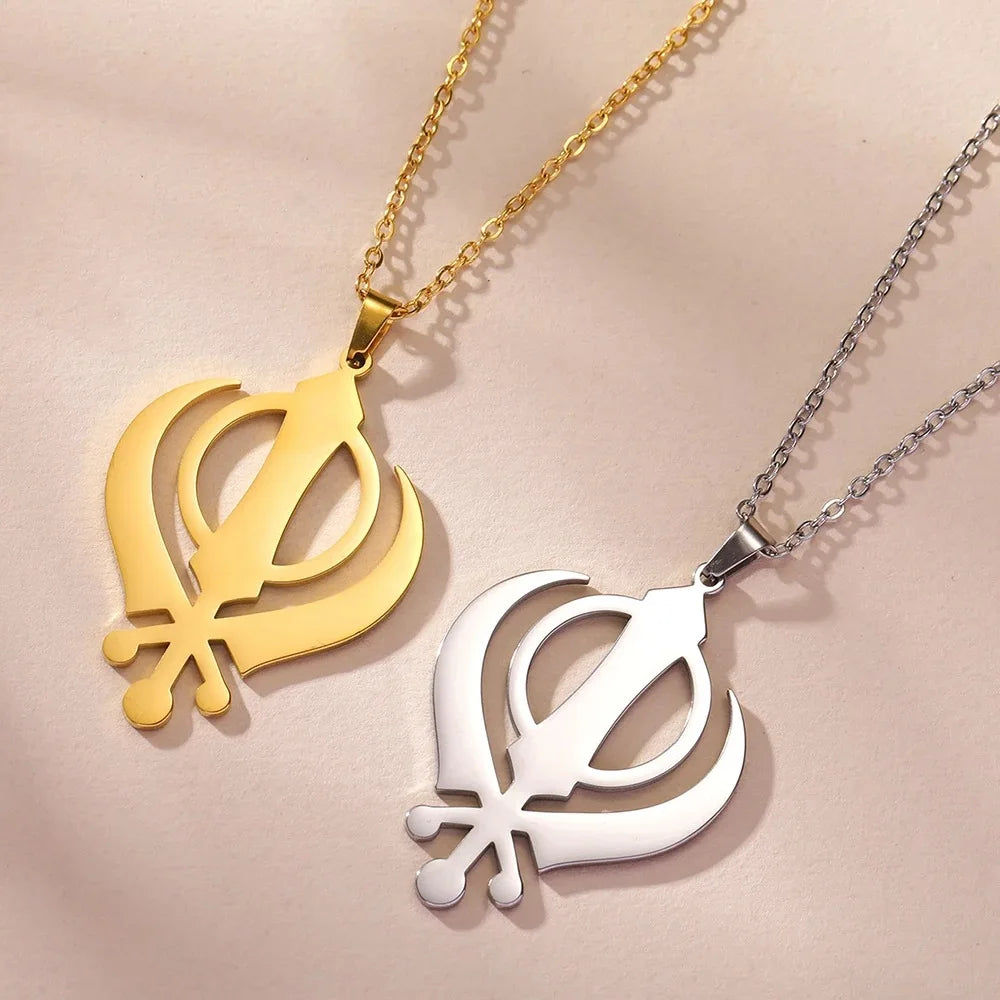 Men’s Sikh Khanda Necklace