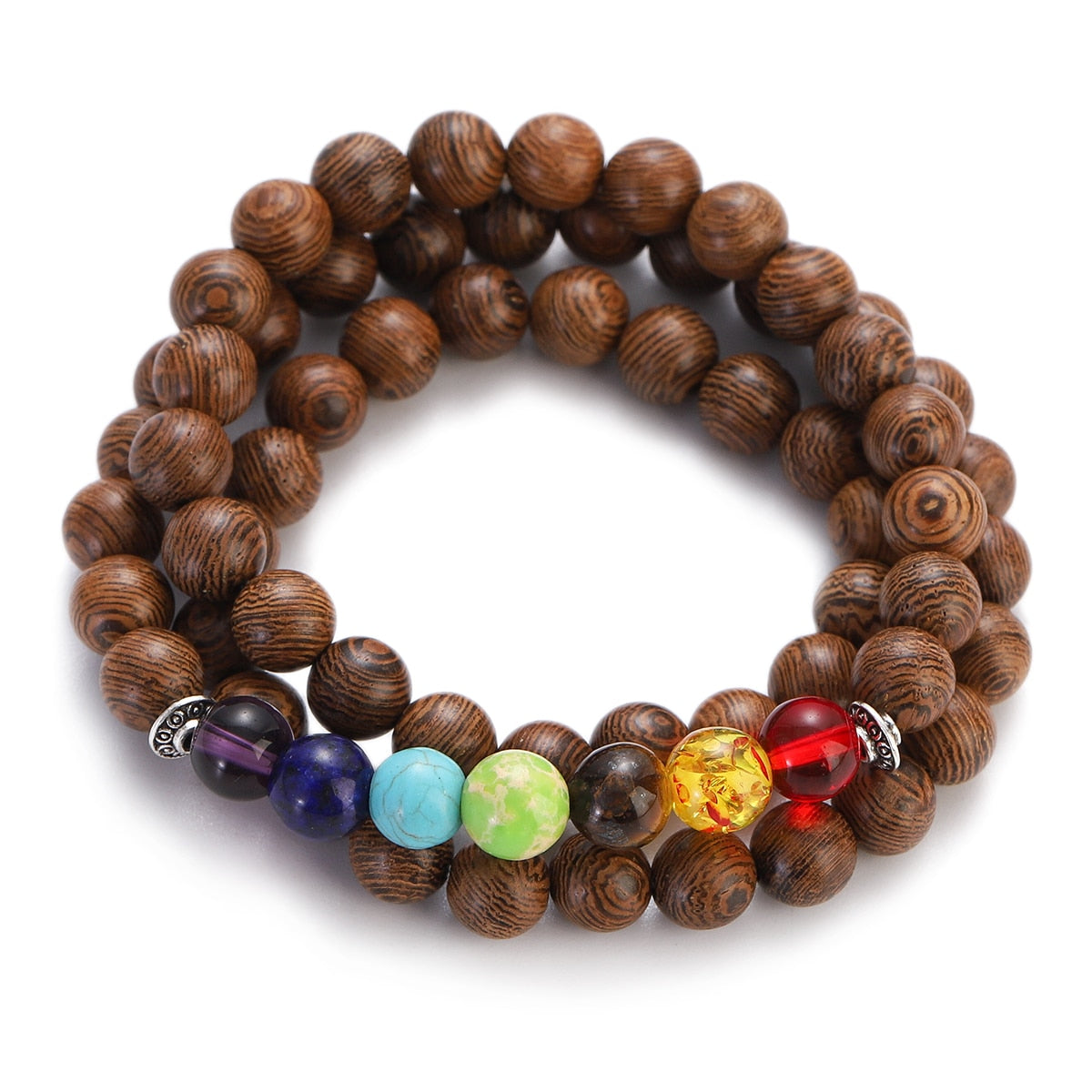 Wood Beads OM Bracelet