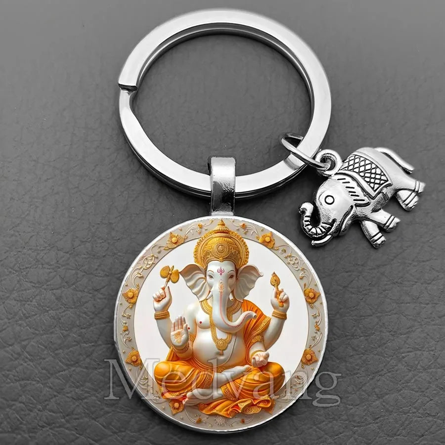 Fortune Elephant Ganesha Charm