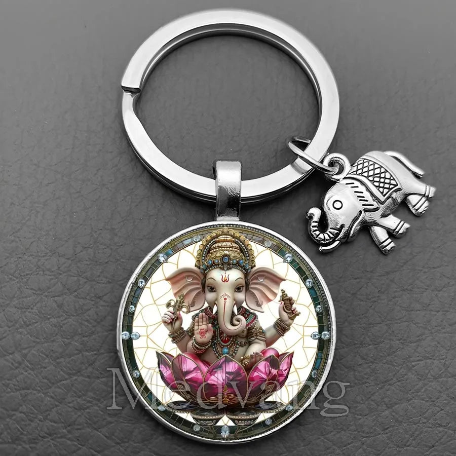 Fortune Elephant Ganesha Charm