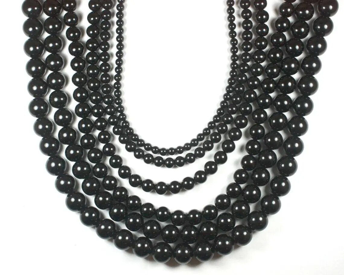 Trendy Stone Type Beads Necklace