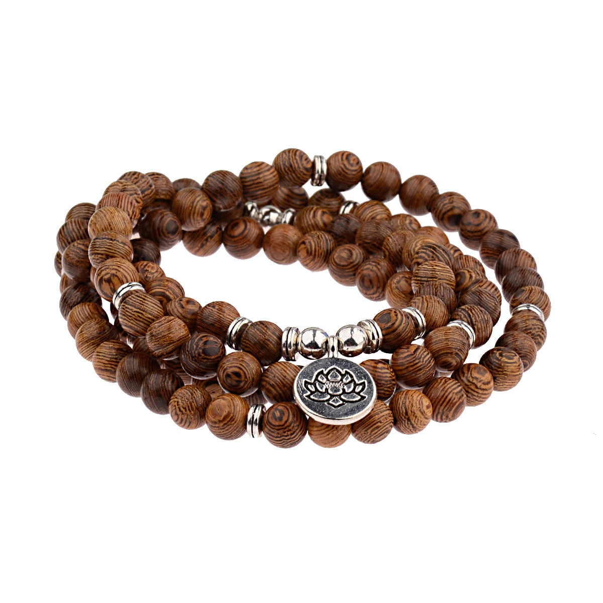 Wood Beads OM Bracelet