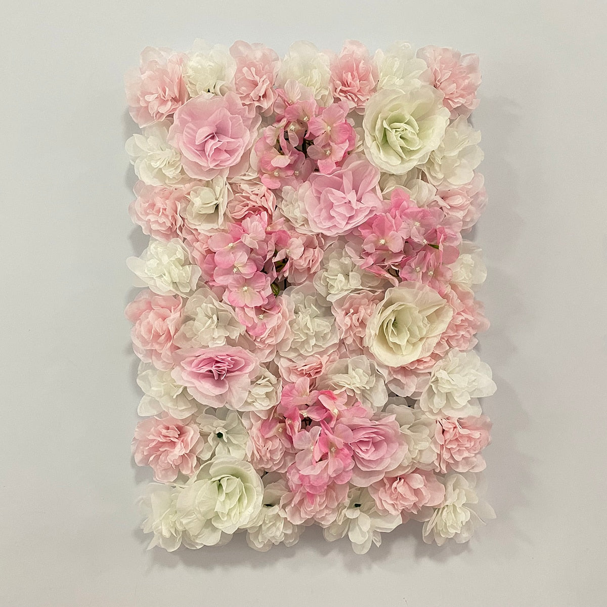 Artificial Rose Flower Wall Panel Decor