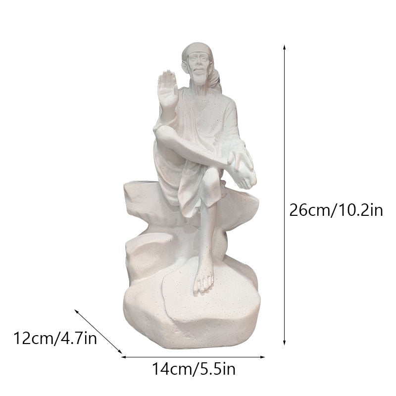 Pure White Shirdi Sai Baba