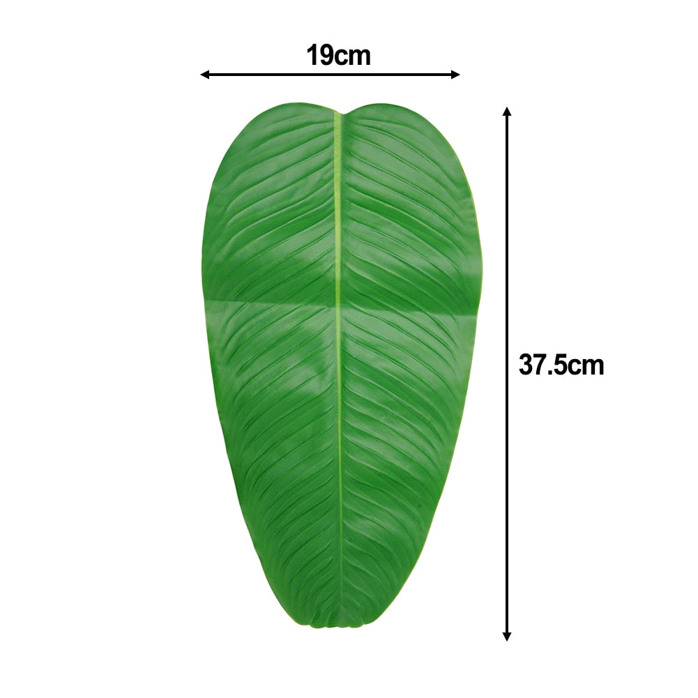 Artificial Banana Leaves- 5Pcs