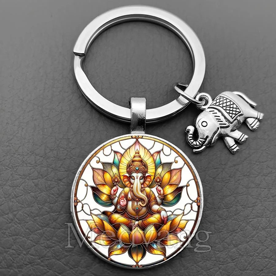 Fortune Elephant Ganesha Charm