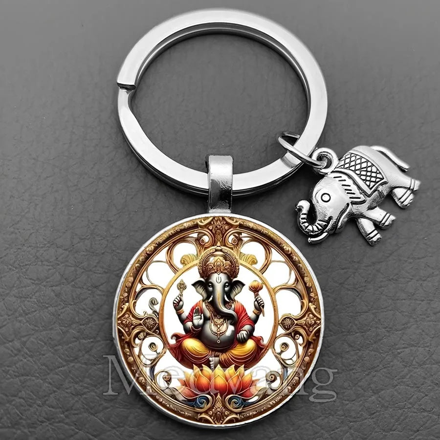 Fortune Elephant Ganesha Charm