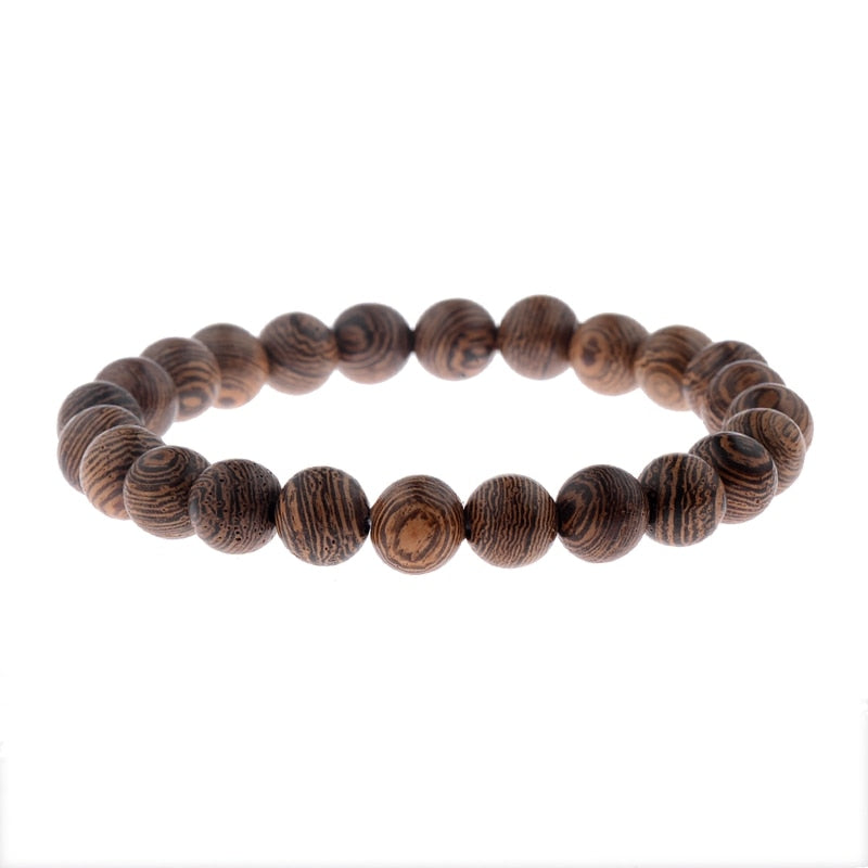 Wood Beads OM Bracelet