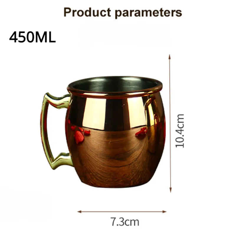 Stainless Steel Cup with Handle