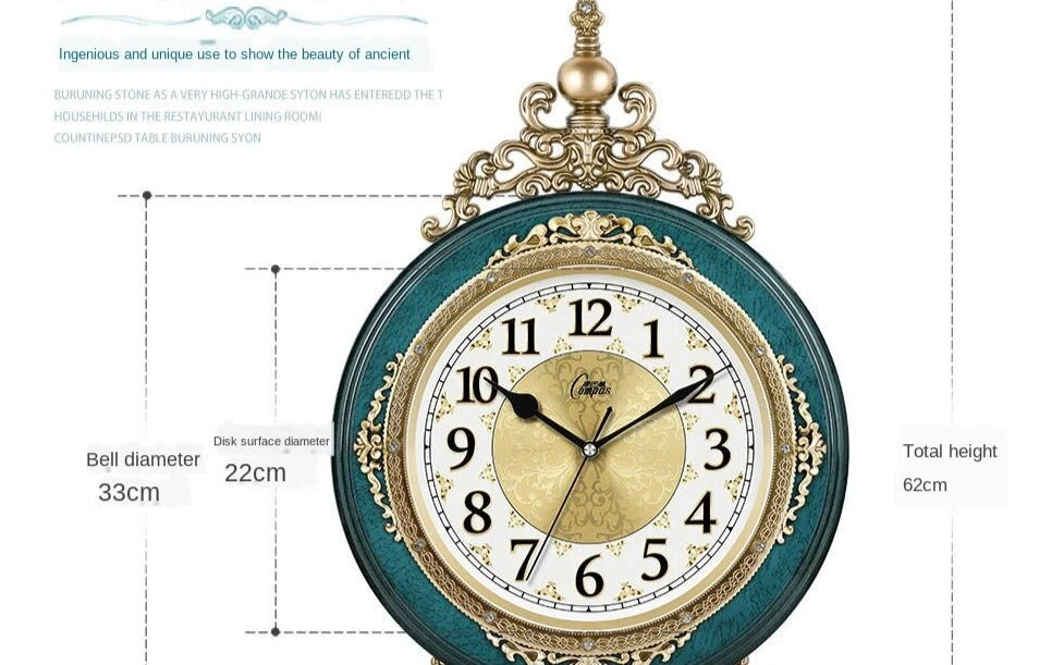 European Style Pendulum Wall Clock